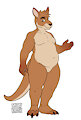 Buck the big chubby Kangaroo by nh63879
