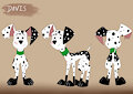 Brand New OC: Davis Dalmatian by DarkElement