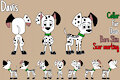 New OC: Davis Dalmatian by DarkElement