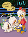 Wrestling DuckFails - Stopped the Pop (Commission) by EmperorCharm