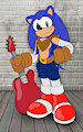 Commission - Sonic by Howdidwegethere