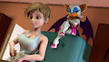 Rouge has a Tall GF by Zoothen