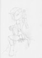 A sudden one hour idea (Cyborg Pony) by Azirik