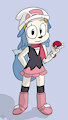 Molly as Trainer Dawn by thekzx