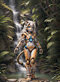 Little Mecha Bhavani by celestialjade