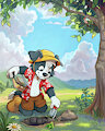 Savvy Dog Snacker by pandapaco