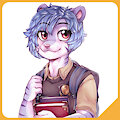 Krech - Little Librarian by RaineShadowpaw