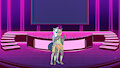 Karaoke Night: Lokil and Hana by Harleking