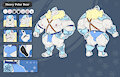 Bjørnar the Polar Bear by MidnightMuser