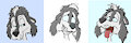 Scruffy Faces by Cintoon