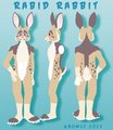 Reference Sheet by: Growly Lobita by RabidRabbit