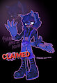 Closed Painter Hedgewolf adoptable by KandaArts