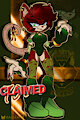 Closed Carmine Mouse Adopt by KandaArts