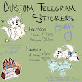 Telegram Sticker Comms by Sourbugs