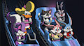 Tiny Rock 'n' Roller Toony Coaster (Commission) by Tho6Who4e2000