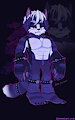 Robyn the Cat-Jackal Hybrid by MidnightMuser
