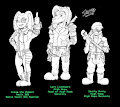Fallout: Heart of the Wasteland: Cream, Lars & Smutty by Robinebra