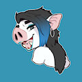 Oink bust by SnowPyg