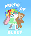 Friend of Bluey YCH 2 by Coyotecore
