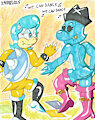 A.T: Khrisy Koopa and Lovie dancing by CapCheto92