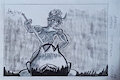 Inktober 2025 D&iacute;as 3/4, &ldquo;Corona&rdquo;, &ldquo;Turbio&rdquo;. by Lobezno