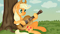 Aj and guitar by jbond
