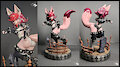 Maeven Hellhound Figure Collaboration With Foxenprints! by CatCouch