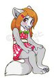 Sketch Commission- StrawberryNeko by Nycket