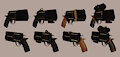 Revolver 3d model by jameshoward