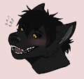 Flirty Headshot (Nervous) by Darkwolfdemon