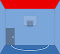 Basketball Room by TerryTheBlueFox