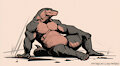 Komodo guy by Anhes