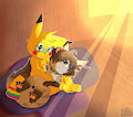 $ Two Sweet boys Snugglin! by OOOeyGoooey