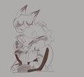 Scraps and Goob by astralwv