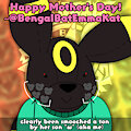 Mother's Day Kissies :3 by BengalBatEmmaKat