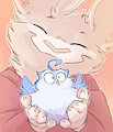 A birb in the hand by Animancer