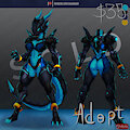 [$35] Adopt me! Female Mecha Dragon SOLD by sagaraart