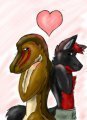 The lovers&nbsp;&nbsp;by TheRedRaptor