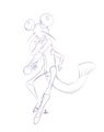 Cake's drawing teim! by Cake