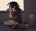 Shhh! I iz hiding... by TheDomovoi