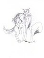 Oda Wolf and his love by OdaFolx