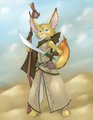 Fennec Kitsune by RisingDragon